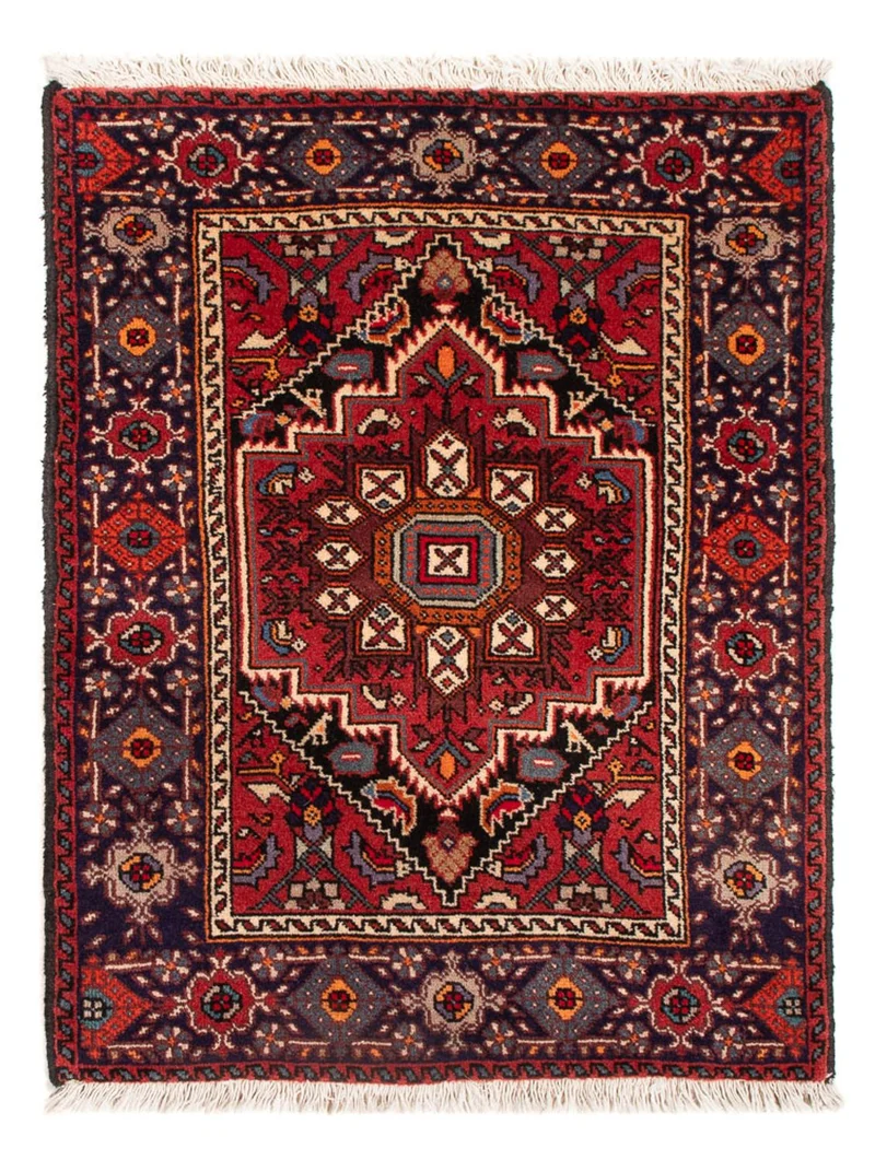 Perserteppich - Nomadic - 40 x 60 cm - rot
