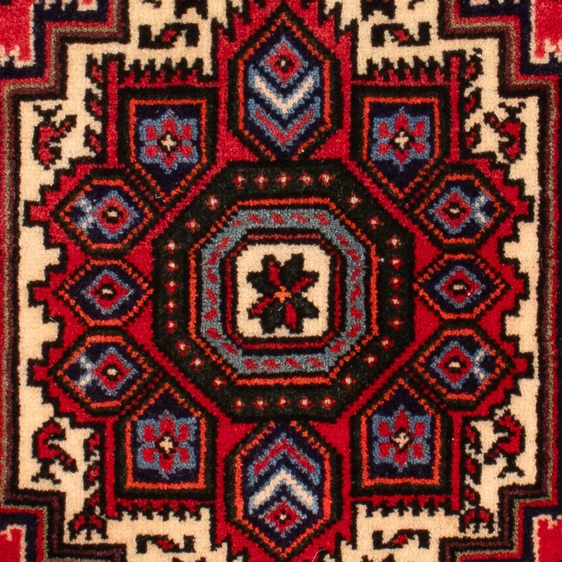 Gholtogh Teppich 48x72cm - Perserteppich - rot