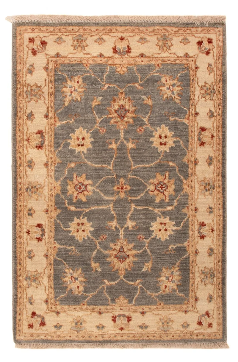 Ziegler Teppich 60x90cm - Orientteppich - schwarz