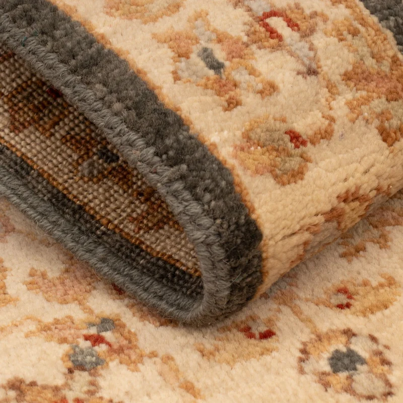 Ziegler Teppich 60x90cm - Orientteppich - schwarz