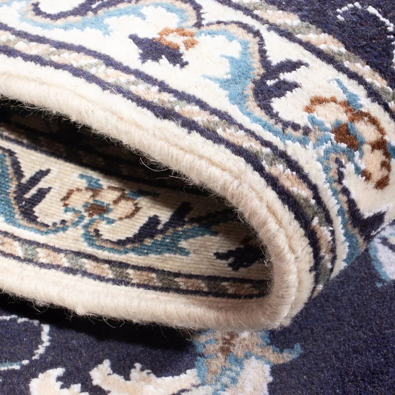 Nain Teppich 90x140cm - Perserteppich - dunkelblau