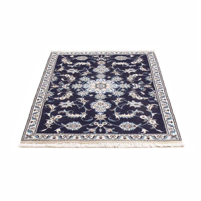 Nain Teppich 90x140cm - Perserteppich - dunkelblau