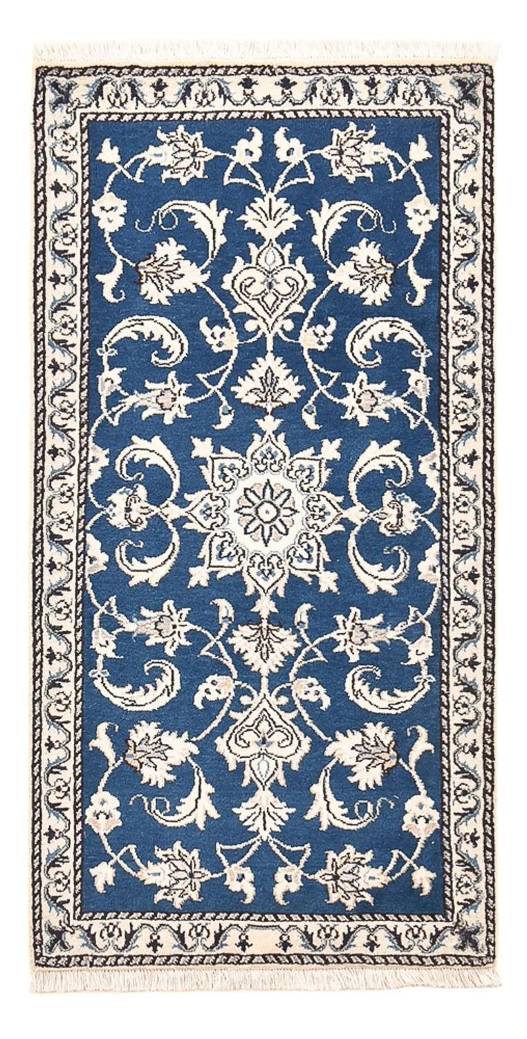 Nain - 12La Teppich 72x141cm - Perserteppich - blau