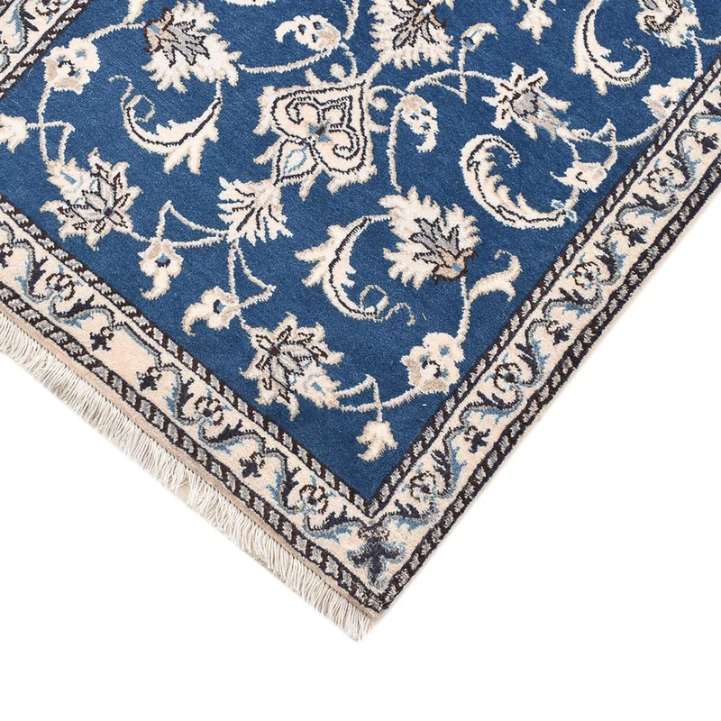 Nain - 12La Teppich 72x141cm - Perserteppich - blau