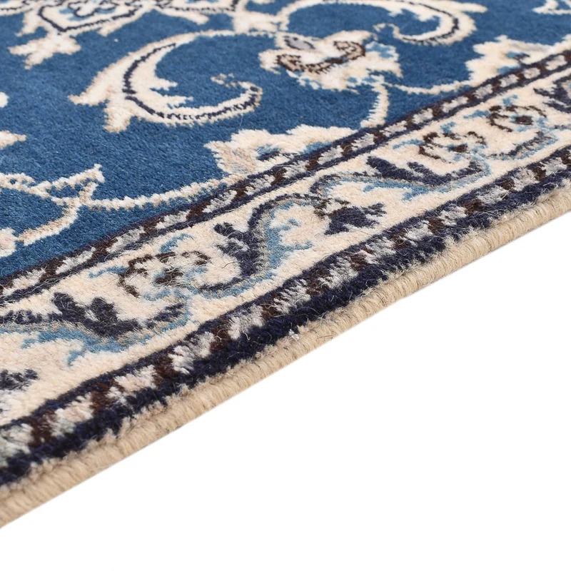 Nain - 12La Teppich 72x141cm - Perserteppich - blau