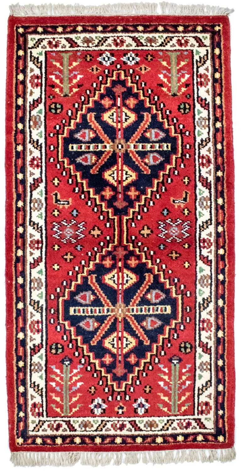 Orientteppich 90x160cm - rot