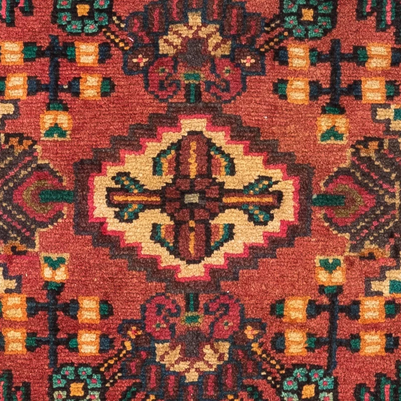 Touiserkan Teppich 80x130cm - Perserteppich - rot