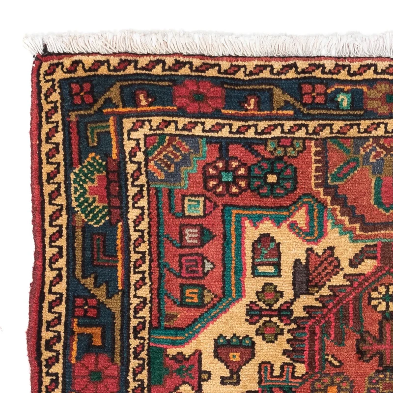 Touiserkan Teppich 80x130cm - Perserteppich - rot