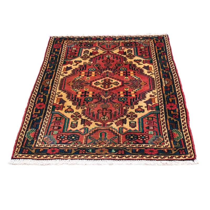 Touiserkan Teppich 80x130cm - Perserteppich - rot