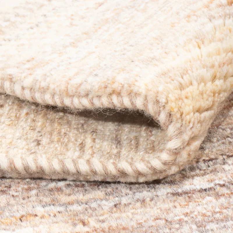 Gabbeh Teppich - Perser - 100 x 145 cm - dunkelbeige