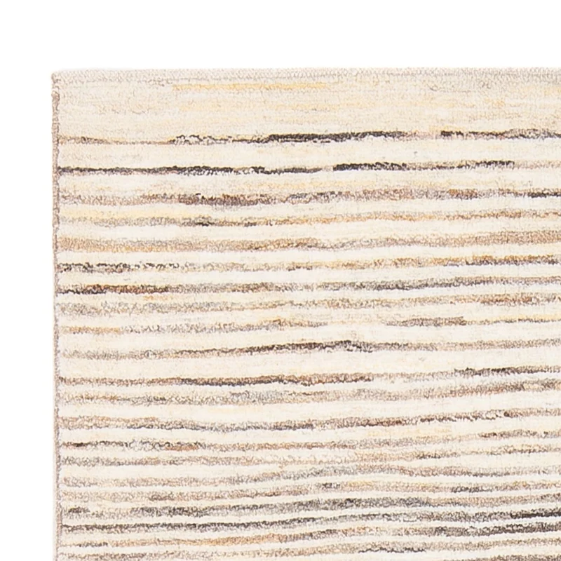 Gabbeh Teppich - Perser - 98 x 142 cm - hellbeige