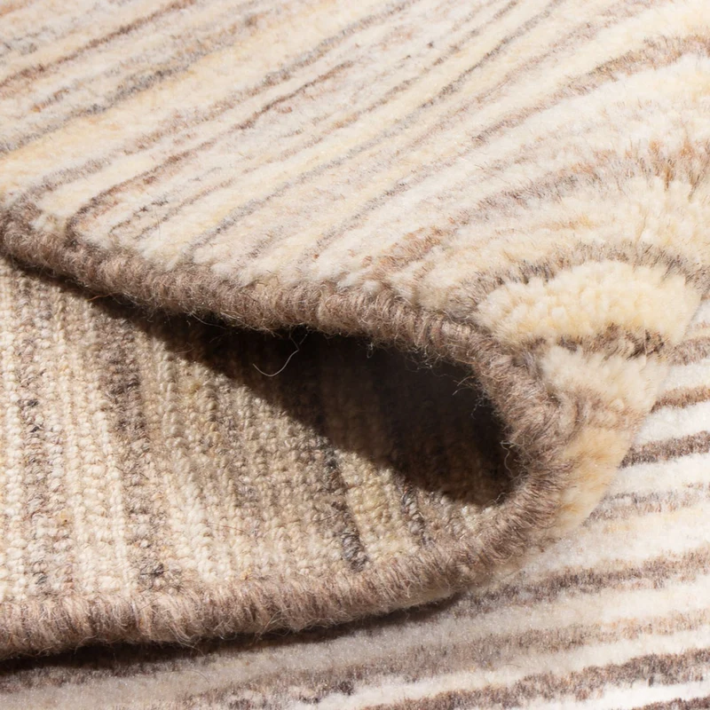 Gabbeh Teppich - Perser - 98 x 142 cm - hellbeige