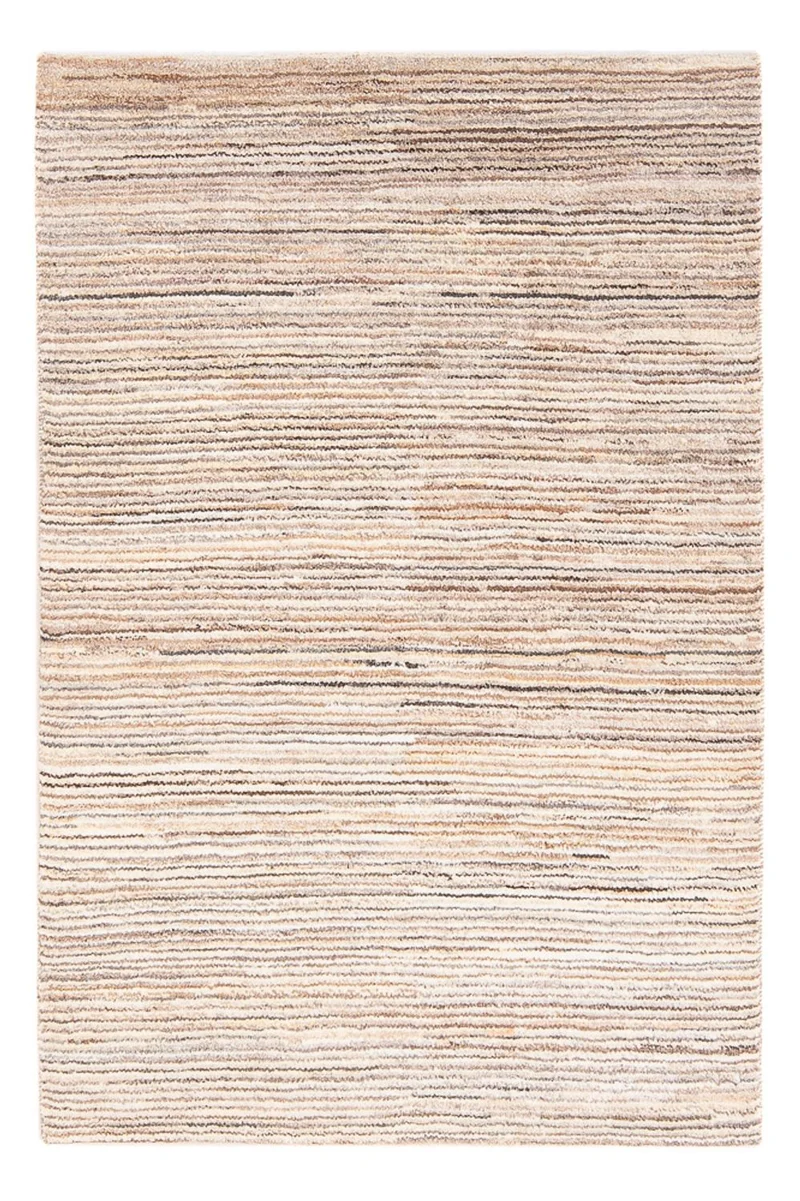 Gabbeh Persisch Teppich 96x145cm - Perserteppich Wollteppich - hellbeige