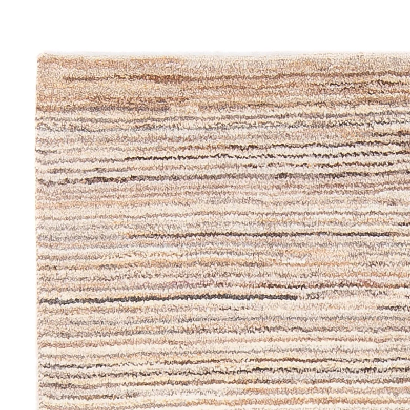 Gabbeh Persisch Teppich 96x145cm - Perserteppich Wollteppich - hellbeige