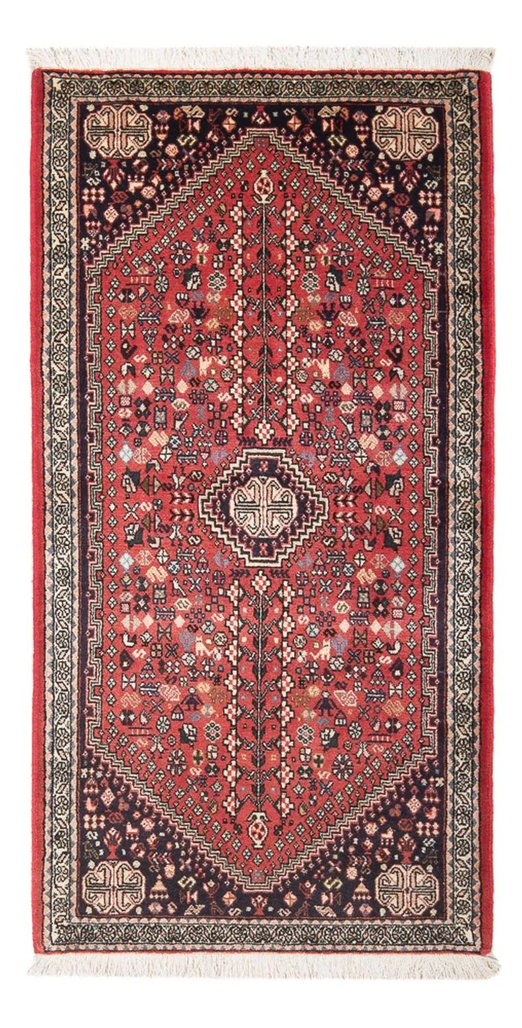 Abadeh Teppich 72x153cm - Perserteppich - rot