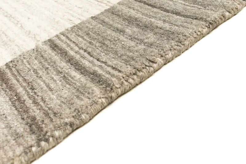 Vintage Teppich 90x160cm - silber