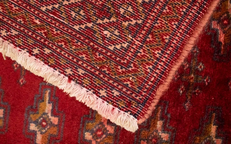 Turkaman Teppich 60x130cm - Orientteppich - rot