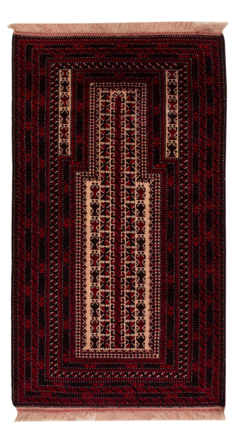 Belutsch Teppich 92x147cm - Orientteppich - beige