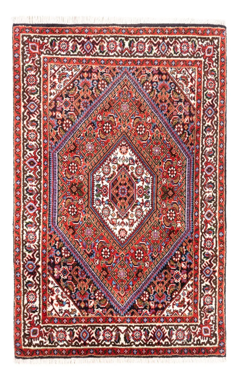 Bidjar - Bukan Teppich 70x104cm - Perserteppich - rot