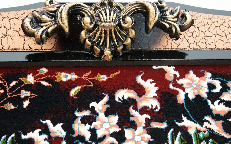 Bild-Teppich 70x120cm - Orientteppich - mehrfarbig