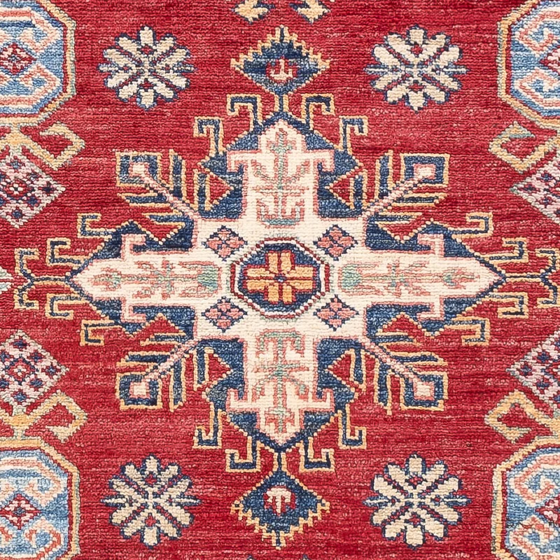 Kazak Teppich 99x154cm - Orientteppich - rot