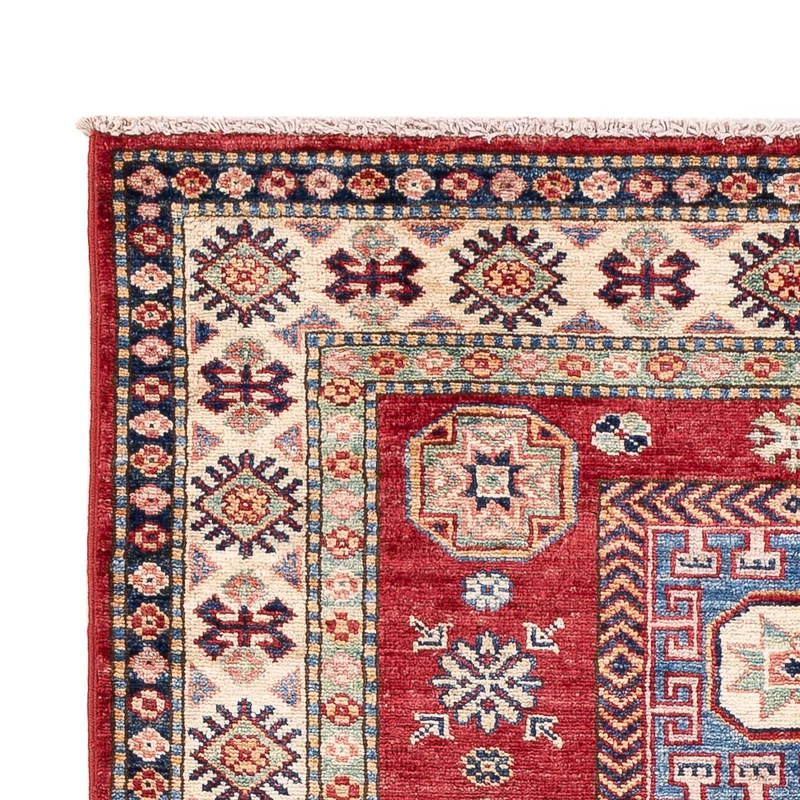 Kazak Teppich 99x154cm - Orientteppich - rot