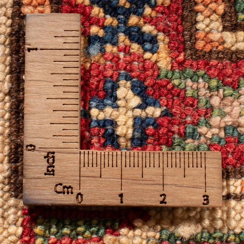 Kazak Teppich 103x151cm - Orientteppich - grün