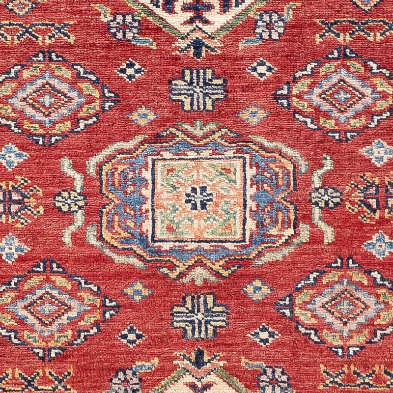 Kazak Teppich 105x150cm - Orientteppich - rot