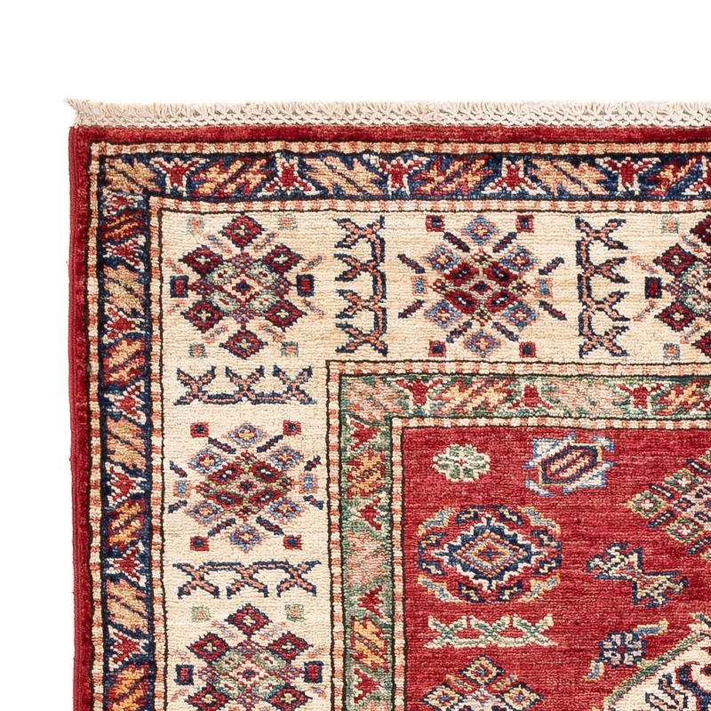 Kazak Teppich 105x150cm - Orientteppich - rot