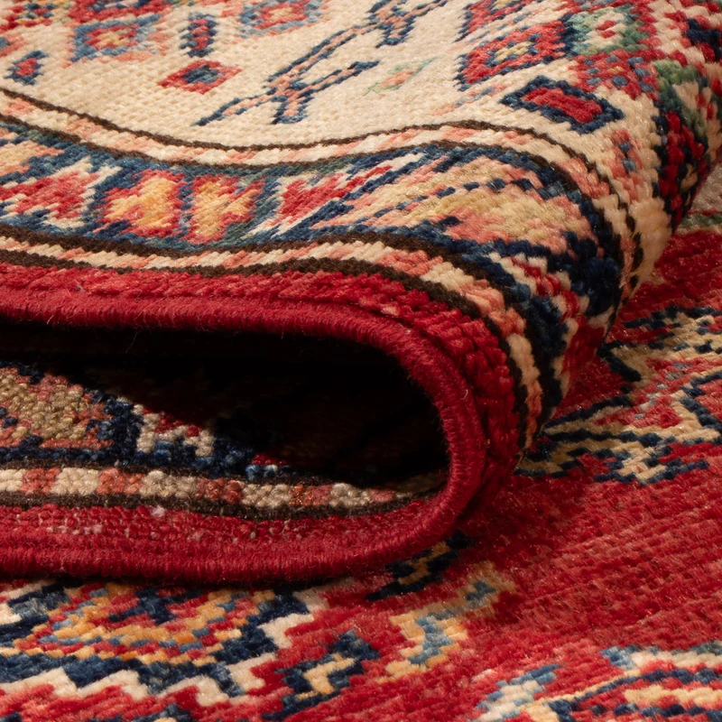 Kazak Teppich 105x150cm - Orientteppich - rot