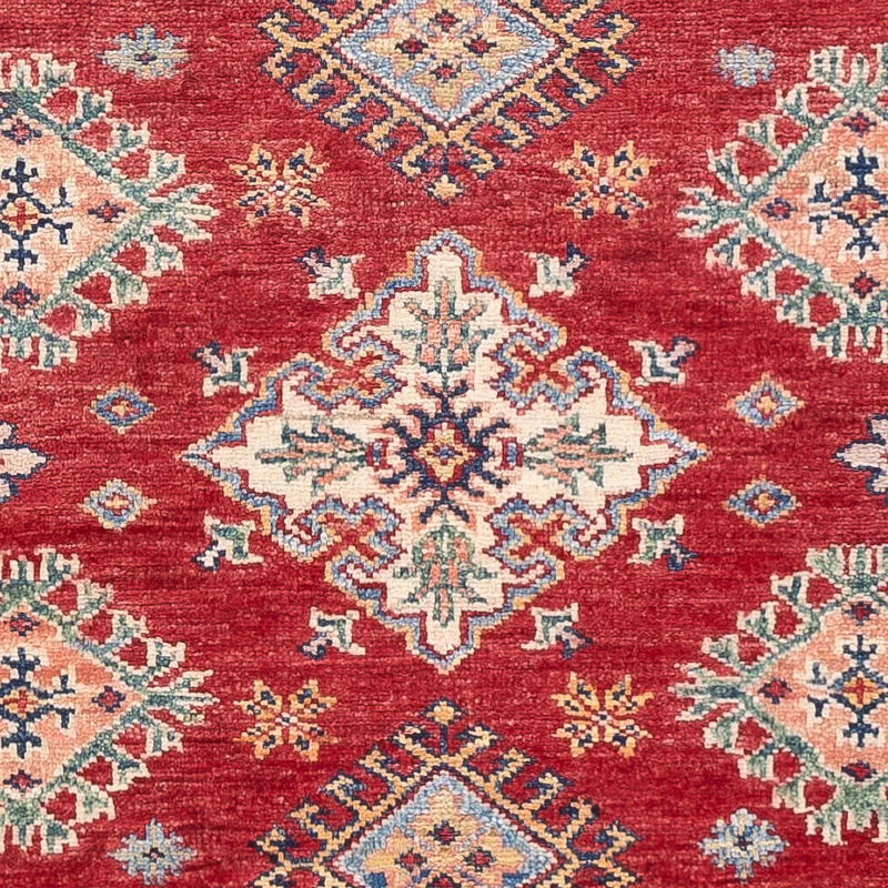 Kazak Teppich 100x151cm - Orientteppich - rot