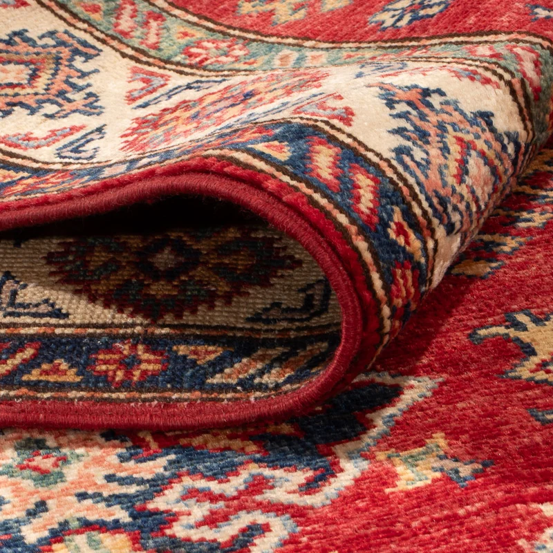 Kazak Teppich 100x151cm - Orientteppich - rot