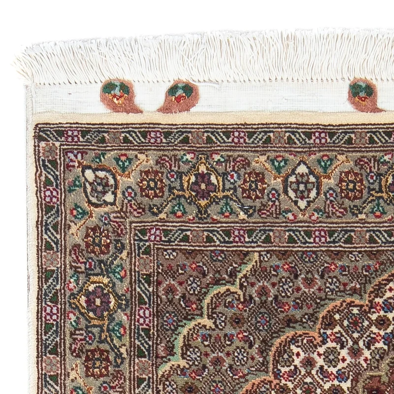 Täbriz - 50 Raj Teppich 60x90cm - Perserteppich - beige