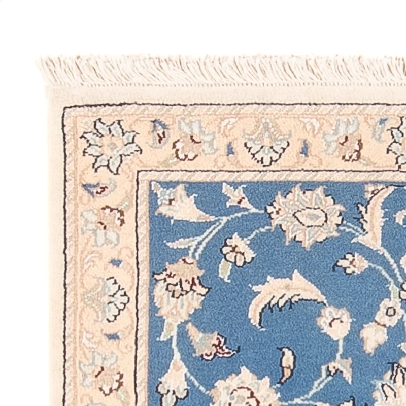 Perserteppich - Nain - 59 x 88 cm - blau