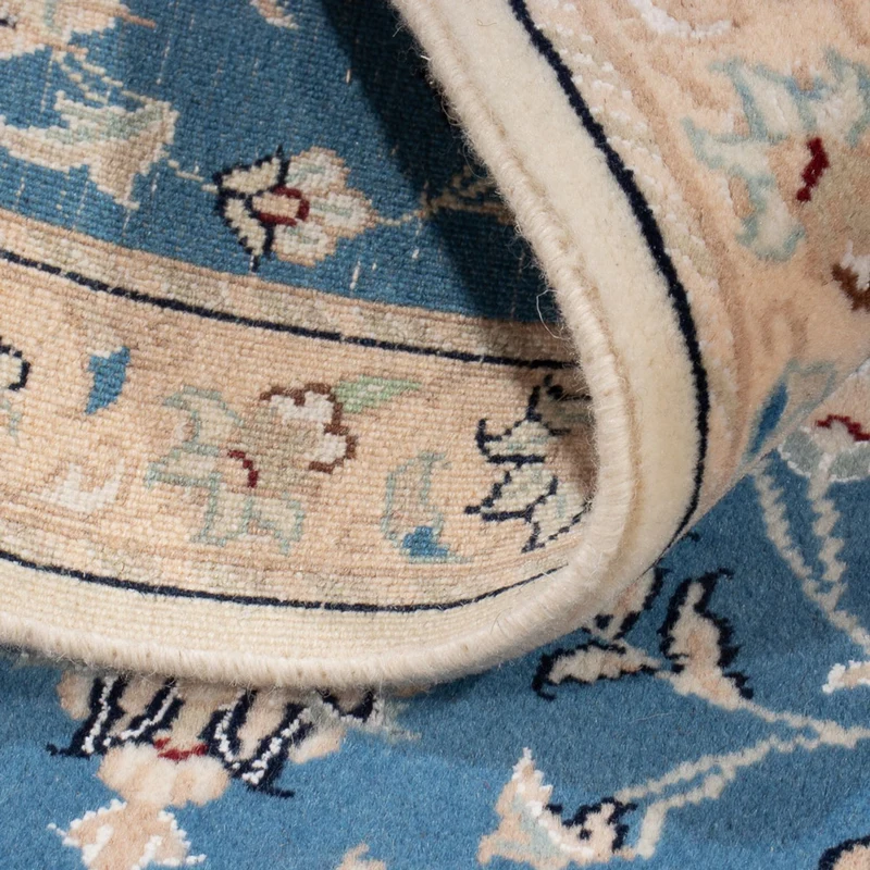 Perserteppich - Nain - 59 x 88 cm - blau