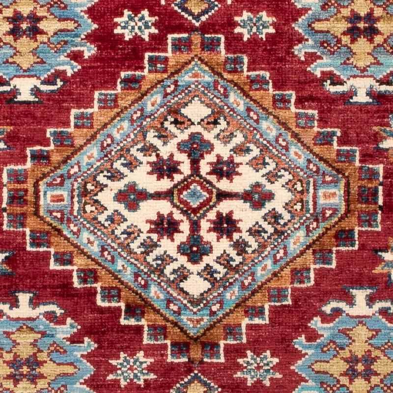Kazak Teppich 83x124cm - Orientteppich - rot