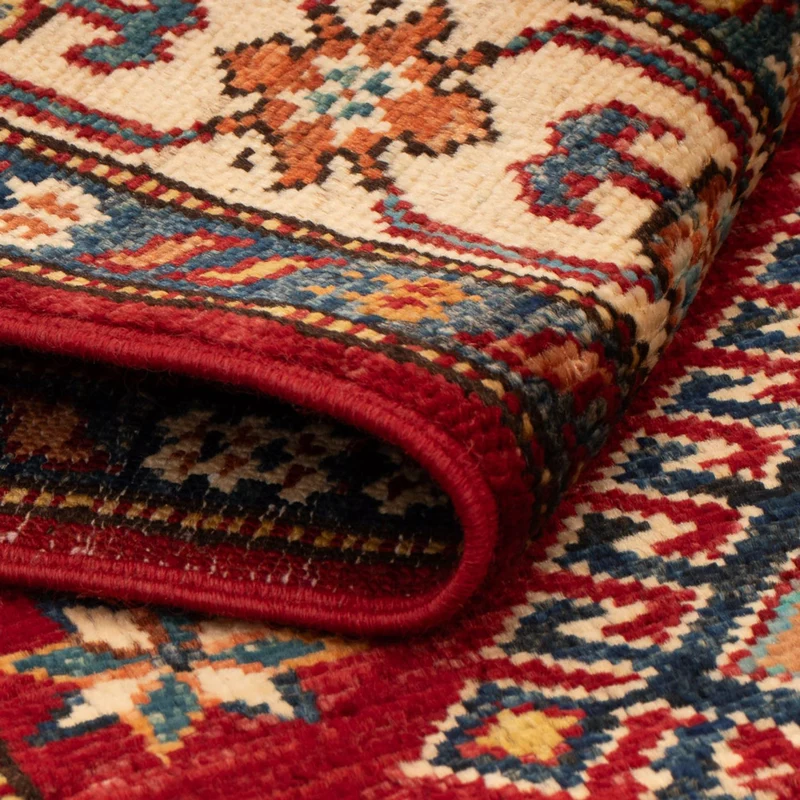 Kazak Teppich 83x124cm - Orientteppich - rot