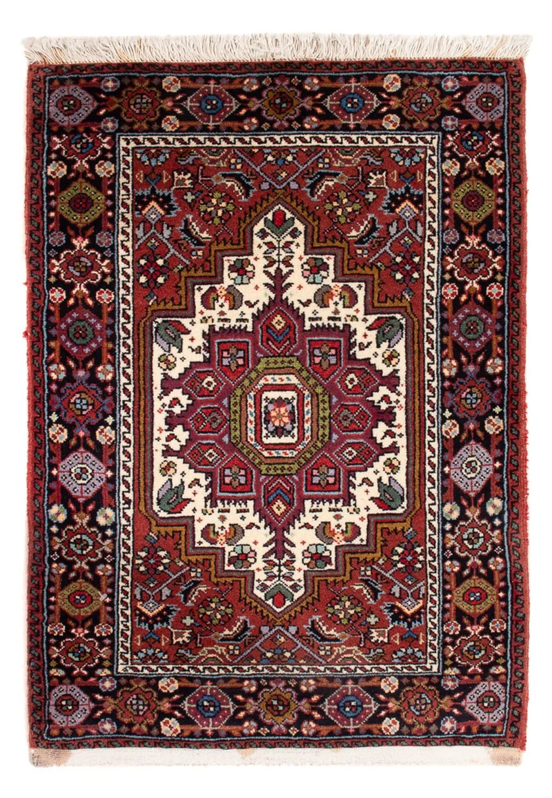 Gholtogh Teppich 60x88cm - Perserteppich - rot