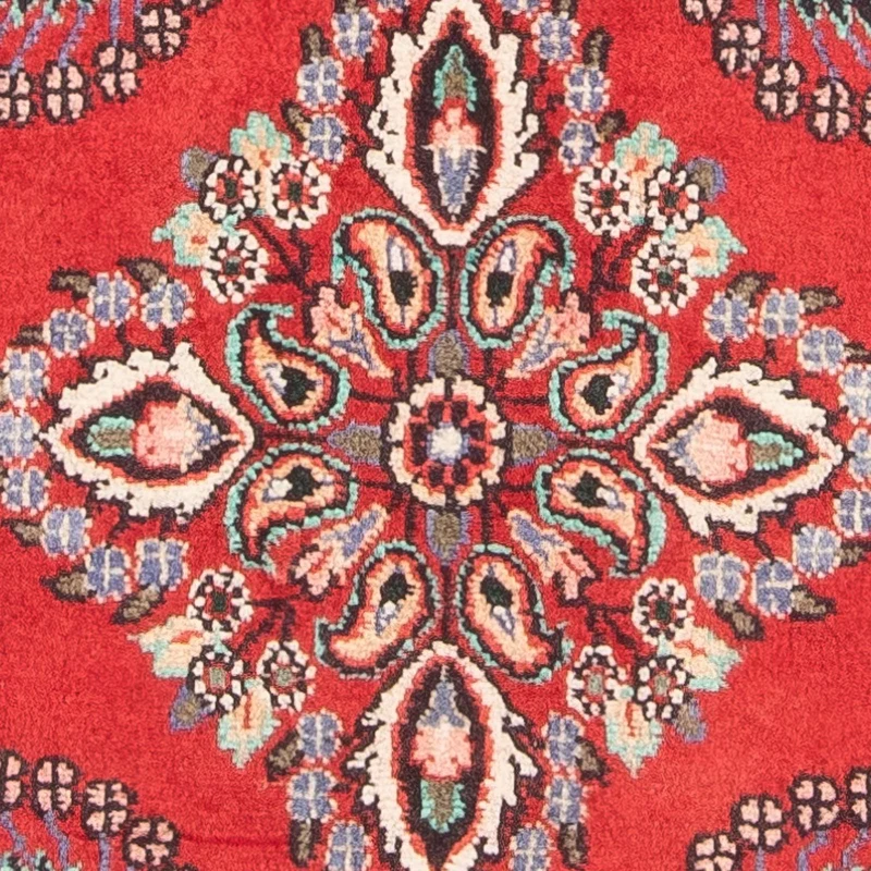 Sarough Teppich 70x100cm - Perserteppich - rot