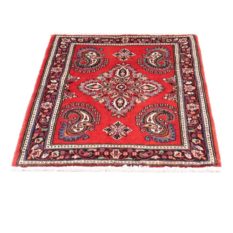 Sarough Teppich 70x100cm - Perserteppich - rot