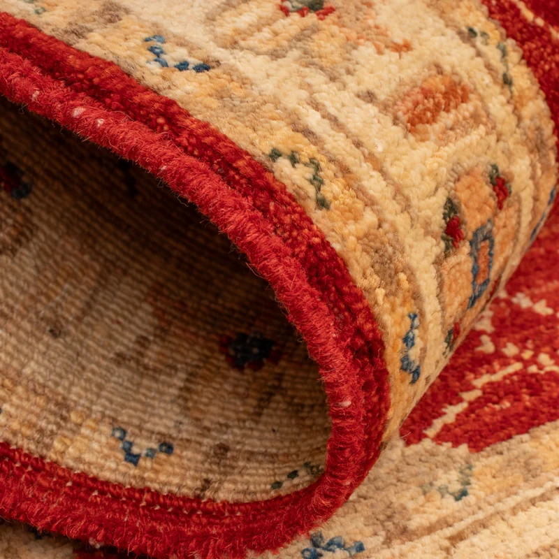 Ziegler Teppich - 59 x 88 cm - rot