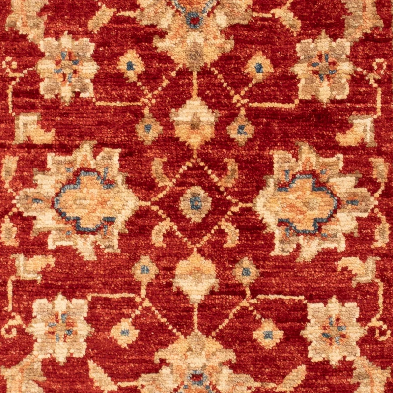 Ziegler Teppich - 60 x 90 cm - bordeauxrot