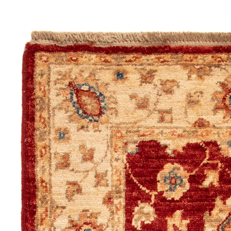 Ziegler Teppich - 60 x 90 cm - bordeauxrot