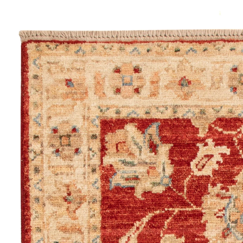 Ziegler Teppich - 60 x 86 cm - rot