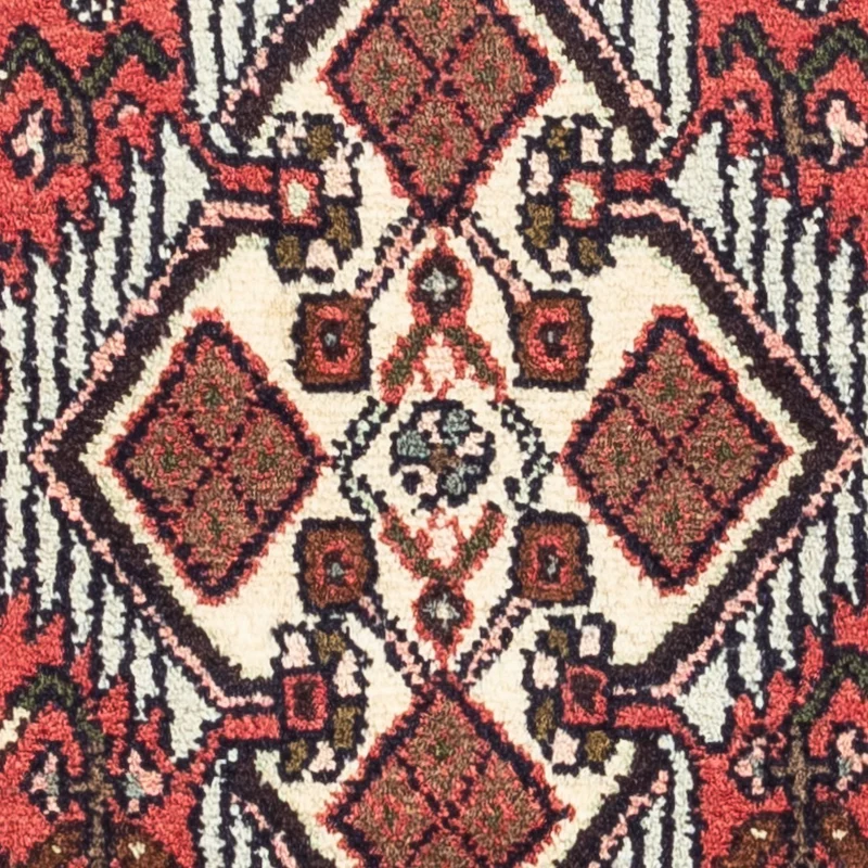 Hosseinabad Teppich 80x125cm - Perserteppich - rot