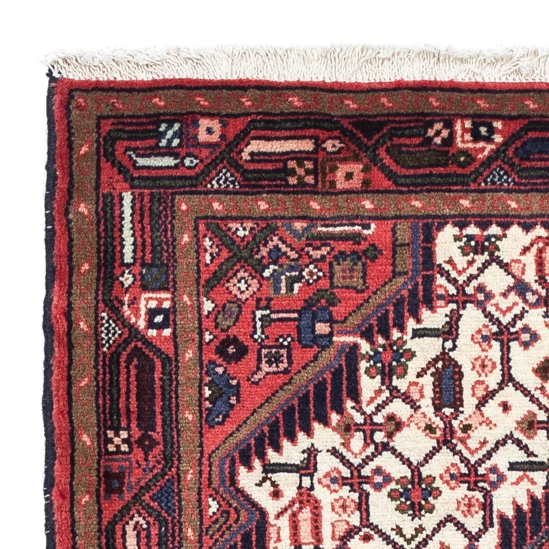 Hosseinabad Teppich 80x125cm - Perserteppich - beige