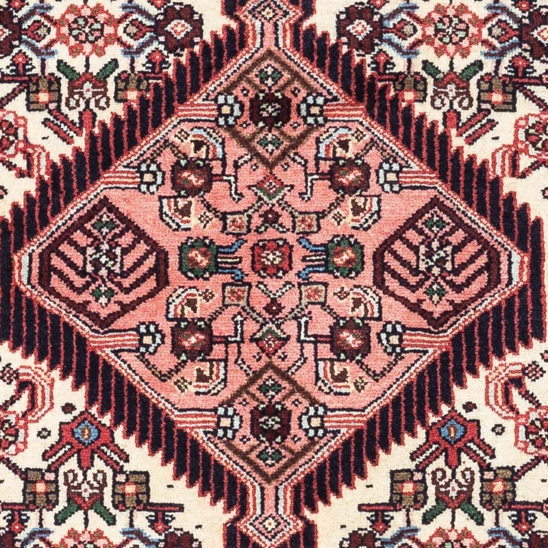 Hosseinabad Teppich 80x125cm - Perserteppich - beige