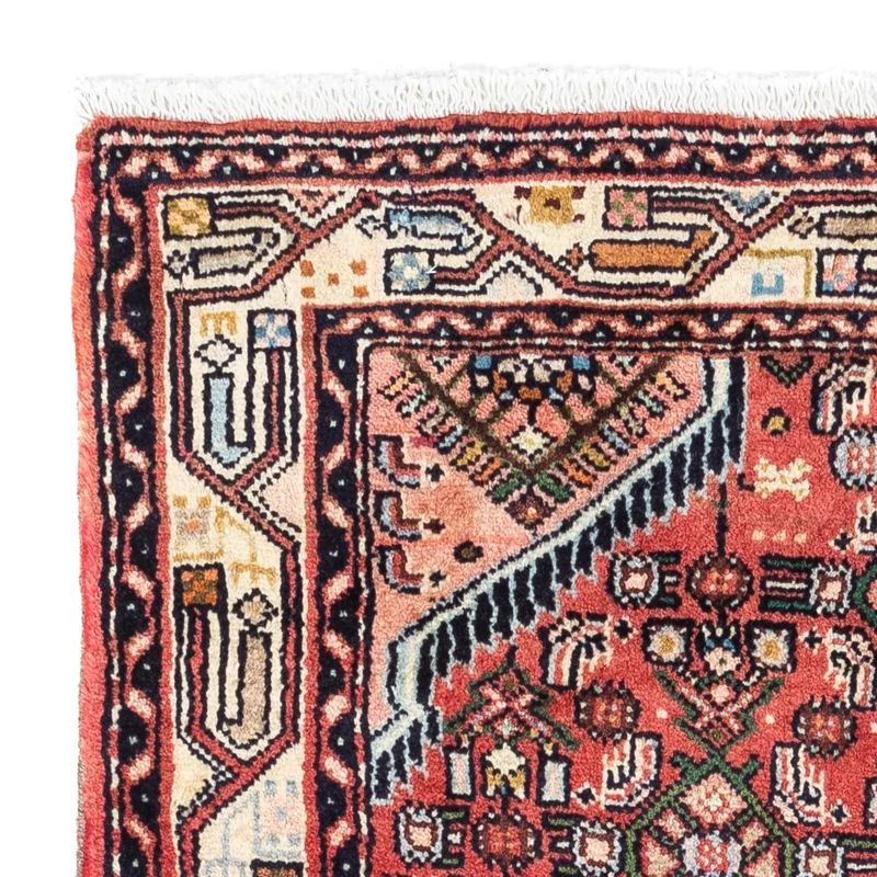 Hosseinabad Teppich 80x125cm - Perserteppich - rot