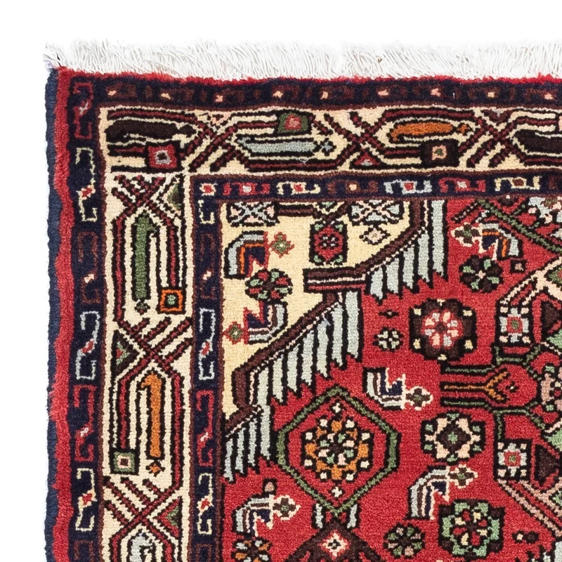 Hosseinabad Teppich 80x125cm - Perserteppich - rot