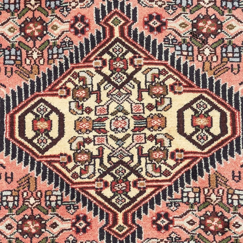 Hosseinabad Teppich 80x125cm - Perserteppich - hellrot